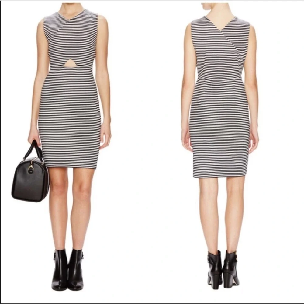 NWT Kate spade cut out pencil dress peach M
